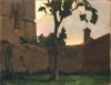 1930 ca. - Sera nell'antico borgo